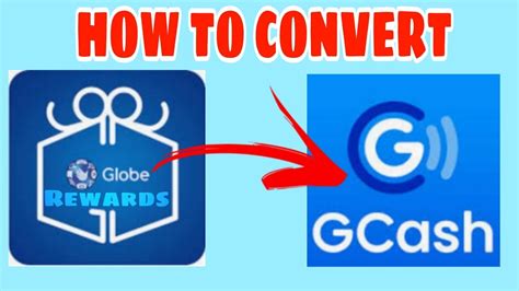 How to convert Globe Rewards points to GCash.